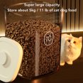 thumbnail image 4 of Contenedor Hermético Para Almacenamiento De Alimentos Para Perros Y Gatos, Contenedor De Almacenamiento De Alimentos Para Mascotas Robusto De 10L De Gran Capacidad Sellado Al, 4 of 7