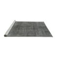 thumbnail image 2 of Ahgly Company Machine Washable Indoor Square Oriental Gray Industrial Area Rugs, 6' Square, 2 of 4