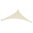 thumbnail image 1 of Sun Shade Triangle Sun Shade 95% Block Canopy for Patio Backyard Garden Outdoor Activities with Fixing Kit, 1 of 4
