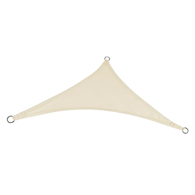 Sun Shade Triangle Sun Shade 95% Block Canopy for Patio Backyard Garden Outdoor Activities with Fixing Kit