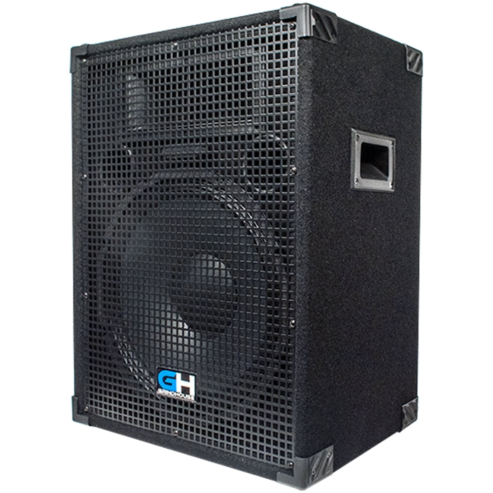 GH15L - Passive 15 Inch 2-Way PA/DJ Loudspeaker Cabinet - 800 Watt Full Range PA/DJ Band Live Sound Speaker
