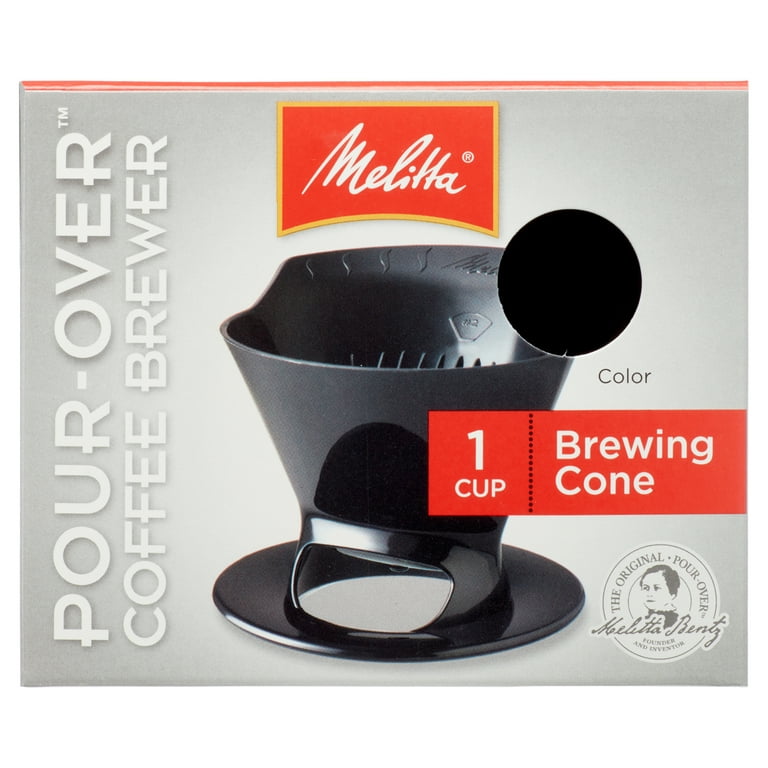 Vintage Melitta Head Starter One Cup Filter Pour Over Coffee Maker