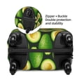 thumbnail image 4 of Fotbe Avocado Luggage Cover Protector,Suitcase Protector,Scratch and Dirt Resistant,Fits 18-32 Inch Luggage-Medium, 4 of 9