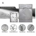 thumbnail image 4 of Washing Machine Cover With Front Openings Waterproof Dust Proof Silver Large Size, 4 of 4