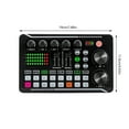 thumbnail image 3 of USB Bluetooth Live Sound Card for Stream Multi Effect  Audio Mixer Voice Changer, 3 of 15