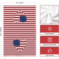 thumbnail image 6 of zeyuuu Stripe America Stars Love Patriotic 4th of July Kitchen Towels Dish Towels, 18x26 Inch Seasonal Summer Decoration Hand Towels Set of 4, 6 of 6