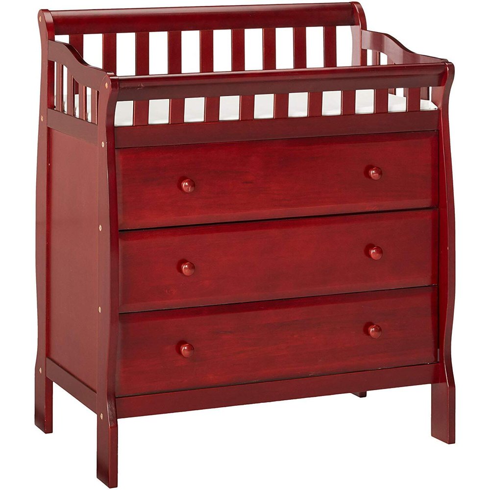 Orbelle Trading Changing Table Dresser with Pad