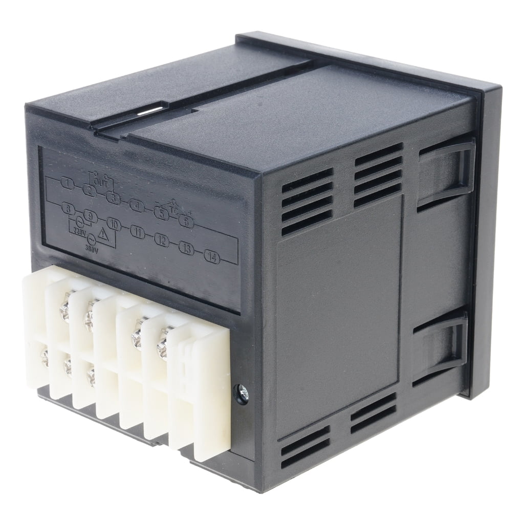 Switchable 0 to 400 °C Digital Temperature Controller Electronic Thermostat for BBQ Grill Smoker Oven Stove Beer Brewing