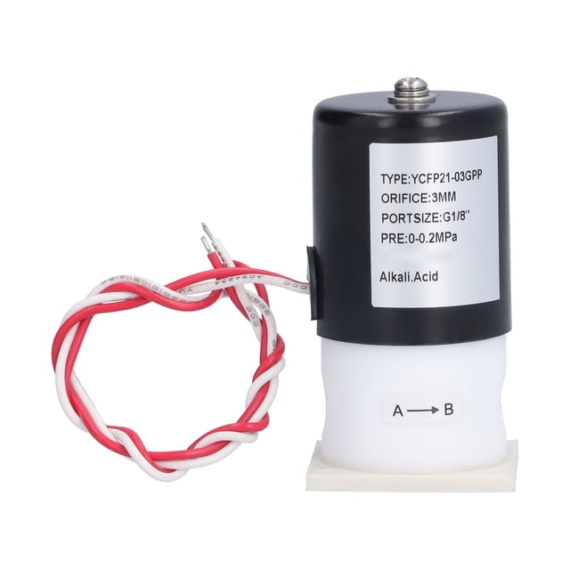 Électrovanne de Base Forte Résistance aux Alcalis de Dissipation de la Chaleur Cc pour IndustryDC24V