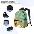 thumbnail image 5 of Lsque Starfish And Seashell Classic Casual Backpack - Large Capacity Water-Resistant Backpack for School, Work, Travel, and Outdoor Activities, 5 of 8