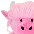 thumbnail image 5 of Medium Fancy Furry Cow Plush, Pink, 14", Easter by Way To Celebrate, 5 of 6