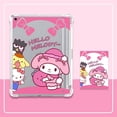 thumbnail image 3 of Cute Sanrio Hello Kittys My Melody Ipad Case Cartoon Anime Ipad Pro Mini6 Acrylic Anti Bending Air5 4 Rotate Stand Case Gift Toy wentao RJ, 3 of 5