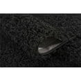 thumbnail image 5 of Malibu Collection Modern Shaggy Area Rug 9x12 Black, 5 of 7