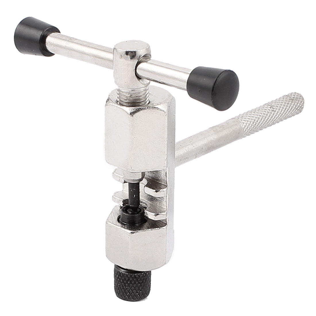 Unique Bargains Repair Tool Metal Chain Breaker Silver Tone for Bicycle Cycling Bike