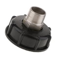 thumbnail image 1 of Adaptador de tanque IBC de 1000 l, rosca gruesa de 60 mm a 25,5 mm, conector de tanque de agua Hilo grueso con 6 adicionales Baoblaze Adaptador de manguera, 1 of 8