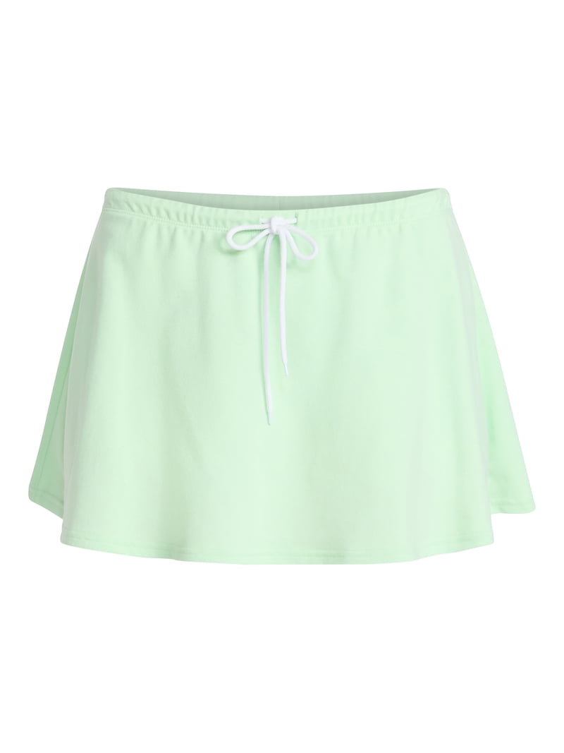 No Boundaries Cozy Sleep Skort, Women's XS-XXL - Walmart.com