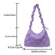 thumbnail image 5 of Lady Soft Quilted plisado Sling Bag Casual Cloud Monedero para fiesta Puffer Bag, 5 of 5