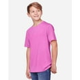 thumbnail image 2 of CORE365 CE111Y Youth Fusion ChromaSoft™ Performance T-Shirt-Charity Pink-XS, 2 of 5