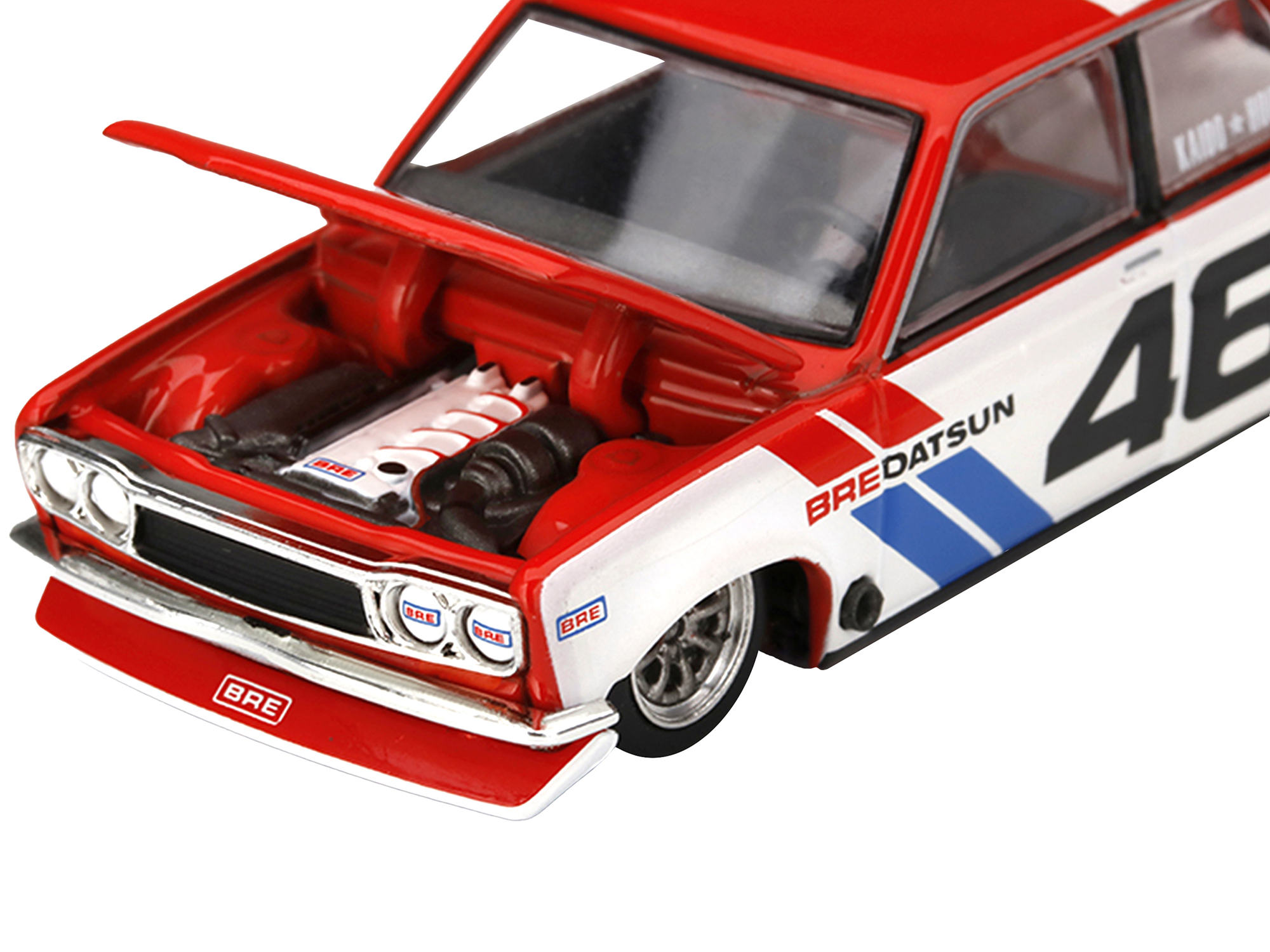 MINIGT 街道ハウス　 Datsun 510 チェイス CHASE CAR - Kaido House x Mini GT RAW Datsun 510 Pro Street