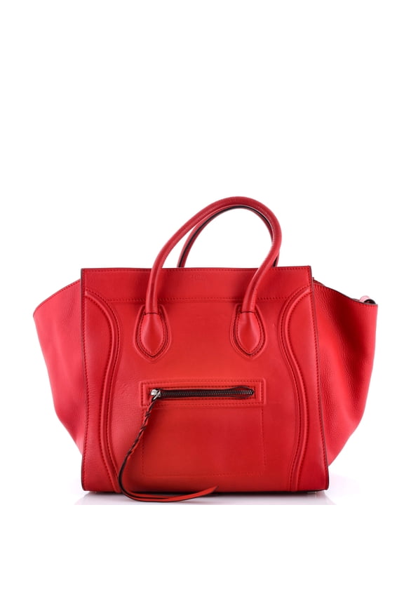 Pre-Owned Phantom Bag Grainy Leather Medium By Rebag