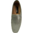 thumbnail image 7 of Masimo Mens Leather Driving Shoes Adult Male Slip on Loafers Grey 8, 7 of 7