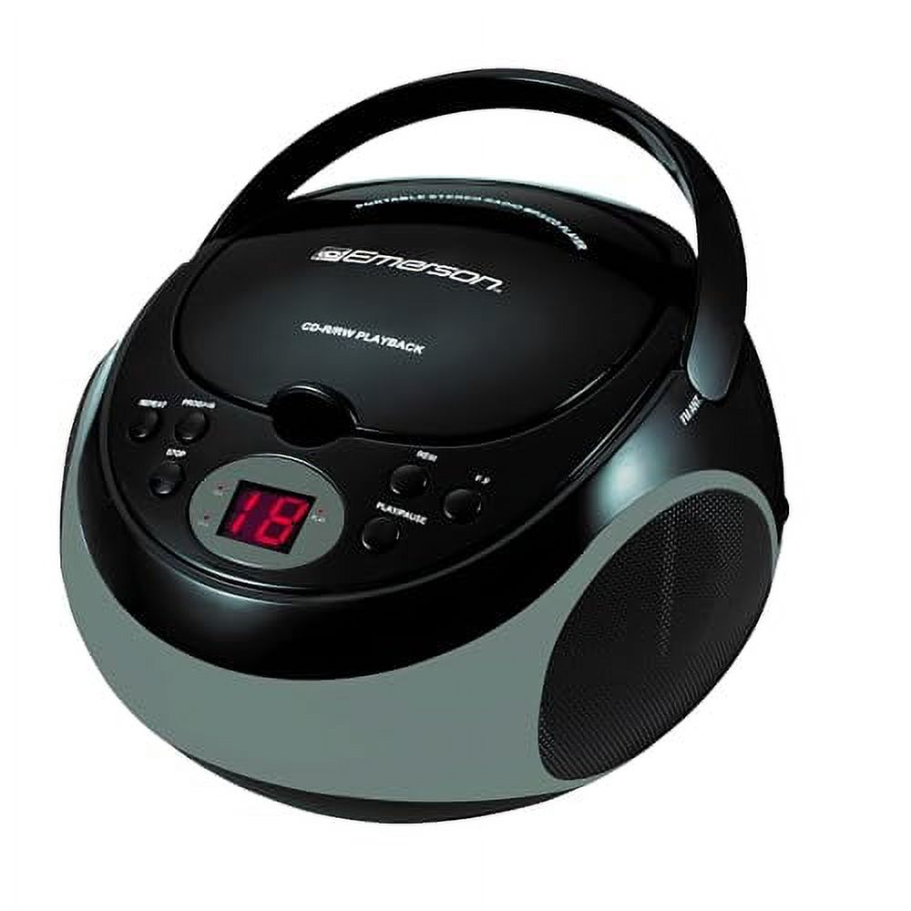 Emerson EPB-3000 Black Portable Cd Player AM FM Stereo Radio - image 2 of 4
