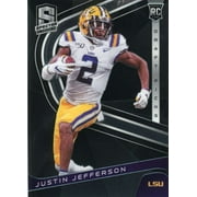 NFL 2020 Panini Chronicles Draft Spectra Justin Jefferson Trading Card #9 (Rookie)