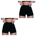 thumbnail image 3 of Wosthever Trajes de ejercicio de 2 piezas Pantalones cortos acanalados sin costuras a prueba de golpes Tops cortos Type7 NO7, 3 of 6