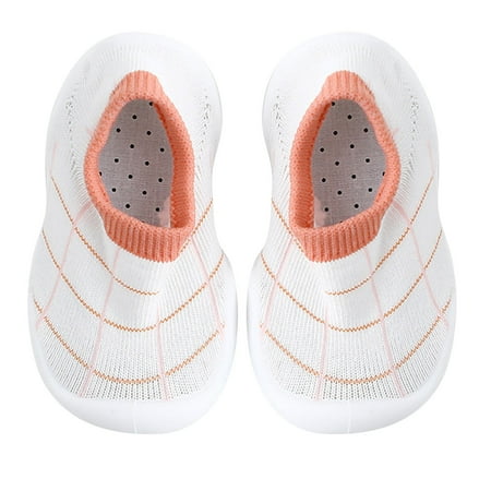 

ZCFZJW Cute Cartoon Pattern Baby Floor Socks Summer Toddler Kids Boys Girls Anti-Slip Slipper Shoes Home Indoor Soft Soled Shoes Socks Z15-Pink 18-24 Months