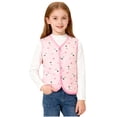 thumbnail image 4 of Chaquetas y abrigos casuales sin mangas y sin capucha de invierno acolchados de seda engrosados que se pueden usar en exteriores e interiores. Artefacto de uniforme escolar para niños y niñas. Conjunt, 4 of 9