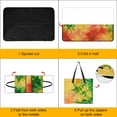 thumbnail image 4 of Colorful Tie Dye Vortex Outdoor Picnic Blanket, Foldable Waterproof Beach Mat, Portable Beach Blanket for Beach Camping, Hiking, Family Concerts, 4 of 8
