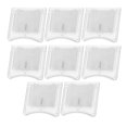 thumbnail image 1 of CTIRCHIU 8Pcs Window Child Safety Locks ABS Transparent Sleek Design For Kids Protection, 1 of 8