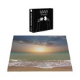 thumbnail image 5 of Ambesonne Seascape Jigsaw Puzzle, Sandy Beach Waves Sunset, Heirloom-Quality Fun Activity for Family Durable Cardboard, 1000 pcs, Multicolor, 5 of 5
