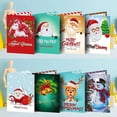 thumbnail image 3 of Tarjetas de Felicitación de dibujos animados para niños, pintura de diamantes de Navidad, manualidades, tarjetas postales de felicitación bordadas de Año Nuevo, regalos hechos a mano, 8 piezas, 3 of 4