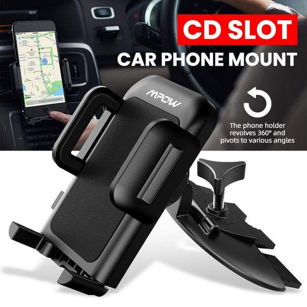 Mpow 051 Car Phone Mount With Cd Slot Holdert Three Side Grips And One Touch Design Com - Diy Cd Phone Holder Mpow 051 Car Phone Mount With Cd Slot Holdert Three Side Grips And One Touch Design Com - Diy Cd Phone Holder