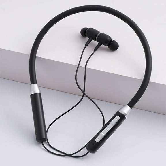 Wireless Bluetooth 5.2 Neckband Headphones with Noise Cancelling Mic, 20H Playtime, Magnetic Earbuds for Sports & Running, HD Stereo Sound