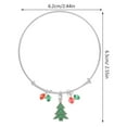 thumbnail image 2 of PAMINGONO 1Pcs Ladies Bracelet With Decorative Oval Pendant For Christmas 6.50X6.20X0.80cm, 2 of 8