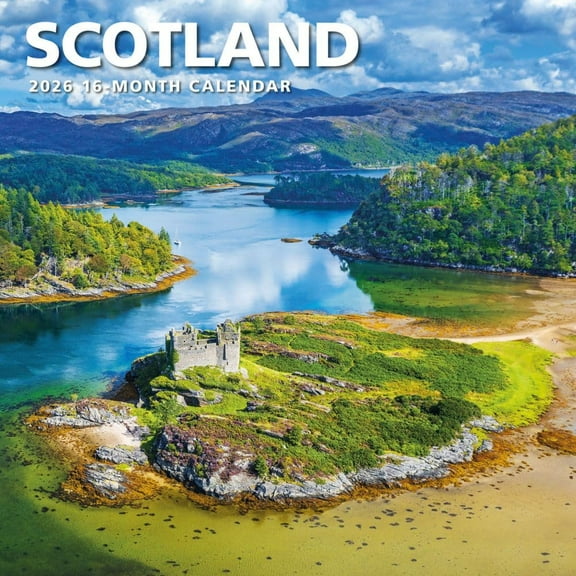 Carousel Calendars, Scotland 2026 Wall Calendar