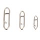 thumbnail image 1 of Conector de pesca de acero inoxidable con punta potente, clip redondo y clip de liberación rápida para pesca en agua salada y dulce. Accesorio de pesca duradero., 1 of 8