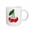 White, variant on 3drose, Cherry Cartoon Characters, 15oz Two-tone Black Mug