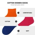 thumbnail image 4 of TUIBELYN 5 Pairs of Women's Socks Lady Colored Socks Cotton Socks Woman Color Socks, 4 of 8