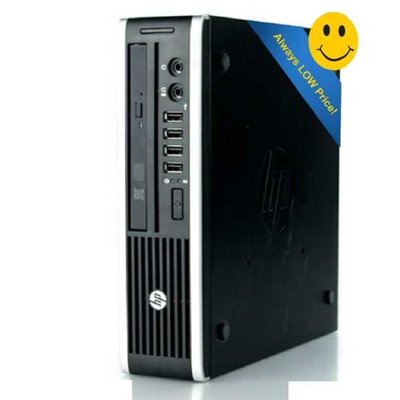 HP Compaq Elite 8200 USFF Desktop PC Computer Core i5 2400S 8GB 1TB HDD DVDROM Windows 10 Home Power cord, Keyboard, Mouse, WiFi