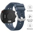 thumbnail image 2 of Watbro Compatible Con Garmin Forerunner 45S Band Correa De Repuesto Deportiva De Silicona Suave Correa De Fitness Pulsera Para Reloj Inteligente Garmin Forerunner 45S, 2 of 5