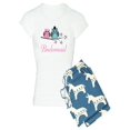 thumbnail image 1 of CafePress - Bridesmaid Wedding Owls - Women's Light Pajamas, 1 of 1