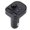 thumbnail image 3 of Reproductor MP3 HD inalámbrico Bluetooth FM para coche, manos libres, cargador con dos puertos USB, 3 of 11