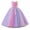Pink, variant on Girls Princess Tutu Dress With Rainbow Flower Girl Birthday Tutu Dress For Stage Performance Party Leisure Dailywear 4-5 Years