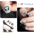thumbnail image 2 of 5 Sheets Panda Nail Art Stickers, 3D Cute Pandas with Bamboos Flowers Nail Art Stickers Decals for Nail Design Manicure DIY Decor Kids Scrapbook Craft, 2 of 4