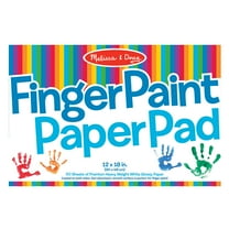 Melissa & Doug Finger Paint Paper Pad - 50 12"x18" Sheets for Kids Arts And Crafts Age 2  - FSC Certified