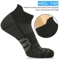 thumbnail image 3 of COOPLUS 10 Pairs Mens Ankle Socks Athletic Lightweight Socks for Men Breathable Low Cut Socks, 3 of 4