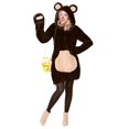 thumbnail image 2 of Costume d'Ours Brun Douillet pour Femmes, 2 of 3